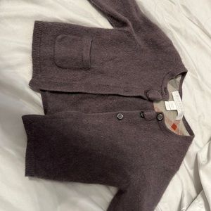 Burberry baby’s cashmere sweater
